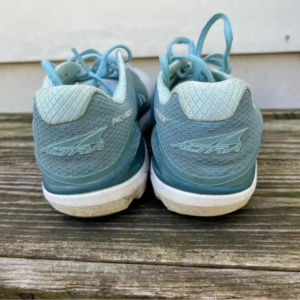 Altra Provision 4.0 Ice Blue Zero Drop Running Shoes Size 8 AL0A4QTQ416